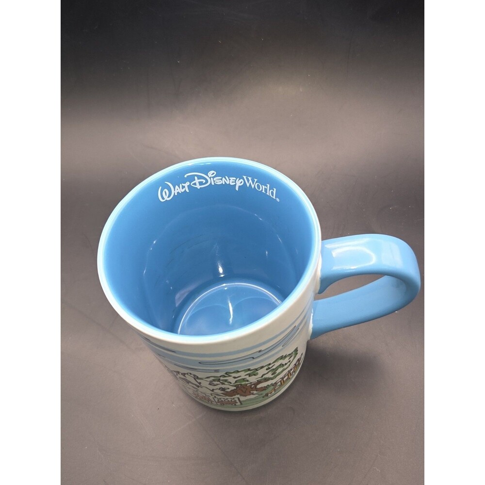 Walt Disney World FOUR PARKS CERAMIC MUG Cup Magic Kingdom EPCOT Hollywood - Picture 3 of 15